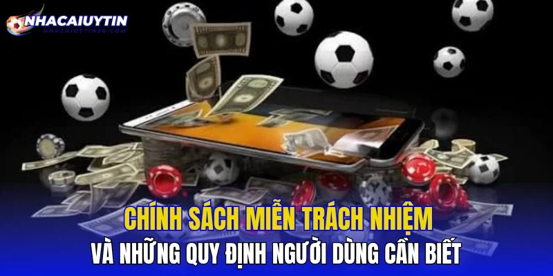 Chính sách miễn trách nhiệm và những quy định người dùng cần biết