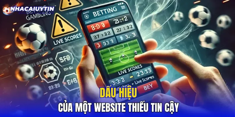 Dấu hiệu của một website thiếu tin cậy