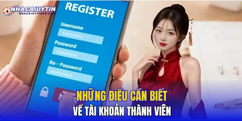 Những điều cần biết về tài khoản thành viên