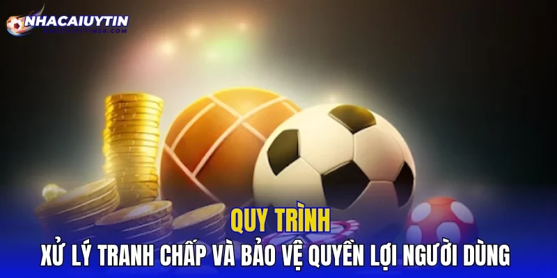 Quy trình xử lý tranh chấp và bảo vệ quyền lợi người dùng