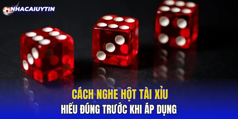 Cách nghe hột tài xỉu cho người mới