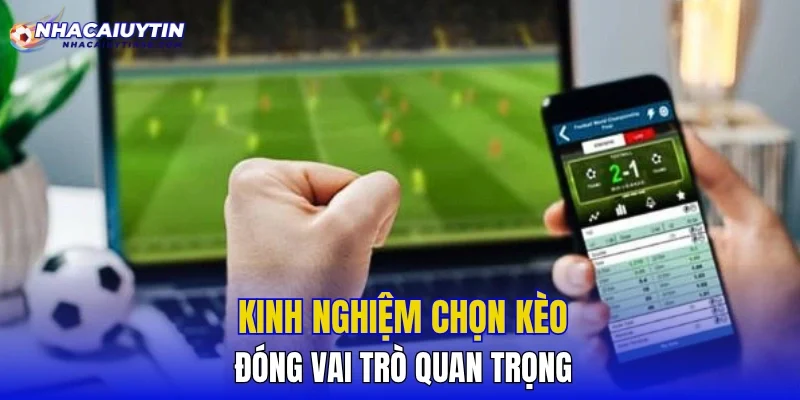 Kinh nghiệm chọn kèo đóng vai trò quan trọng