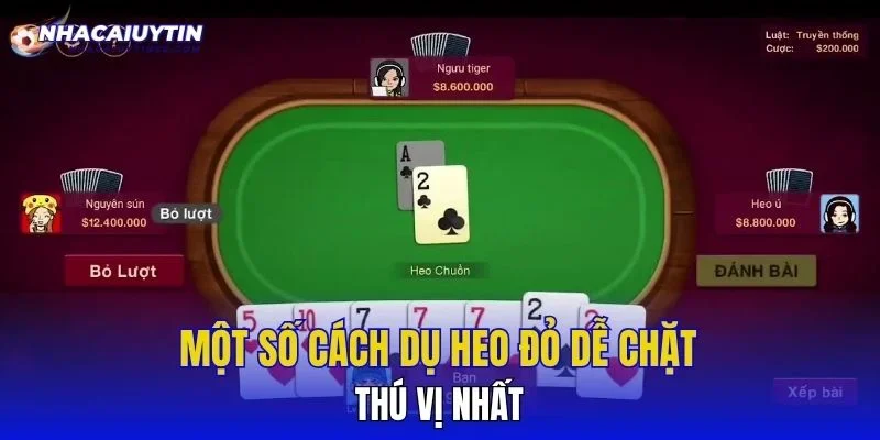 Một số cách dụ heo đỏ dễ chặt thú vị nhất
